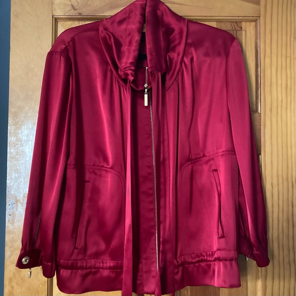Elegant Red Women's Jacket